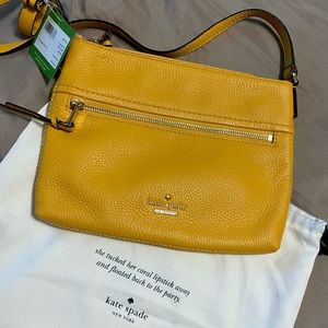 New Kate Spade Crossbody. Style: Jackson Street Gabriele Color: Mustard
